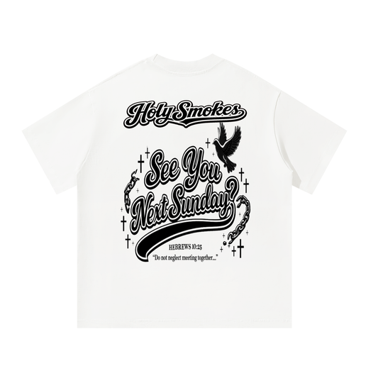 Oversized “SYNS” Tee